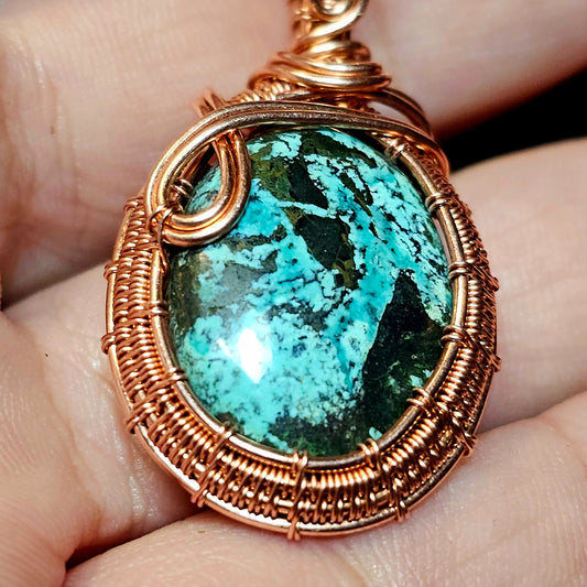 Tibetan Turquoise Pendant