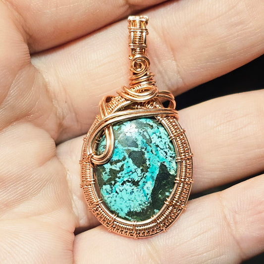 Tibetan Turquoise Pendant