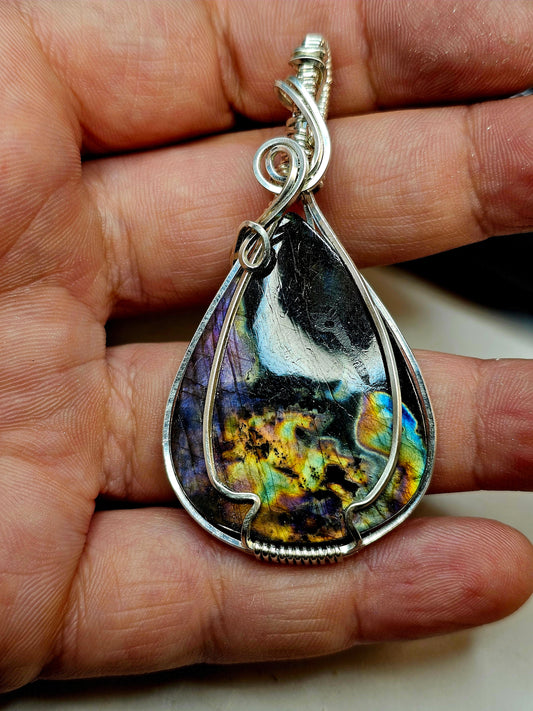 Spectorlite Labradorite Silver